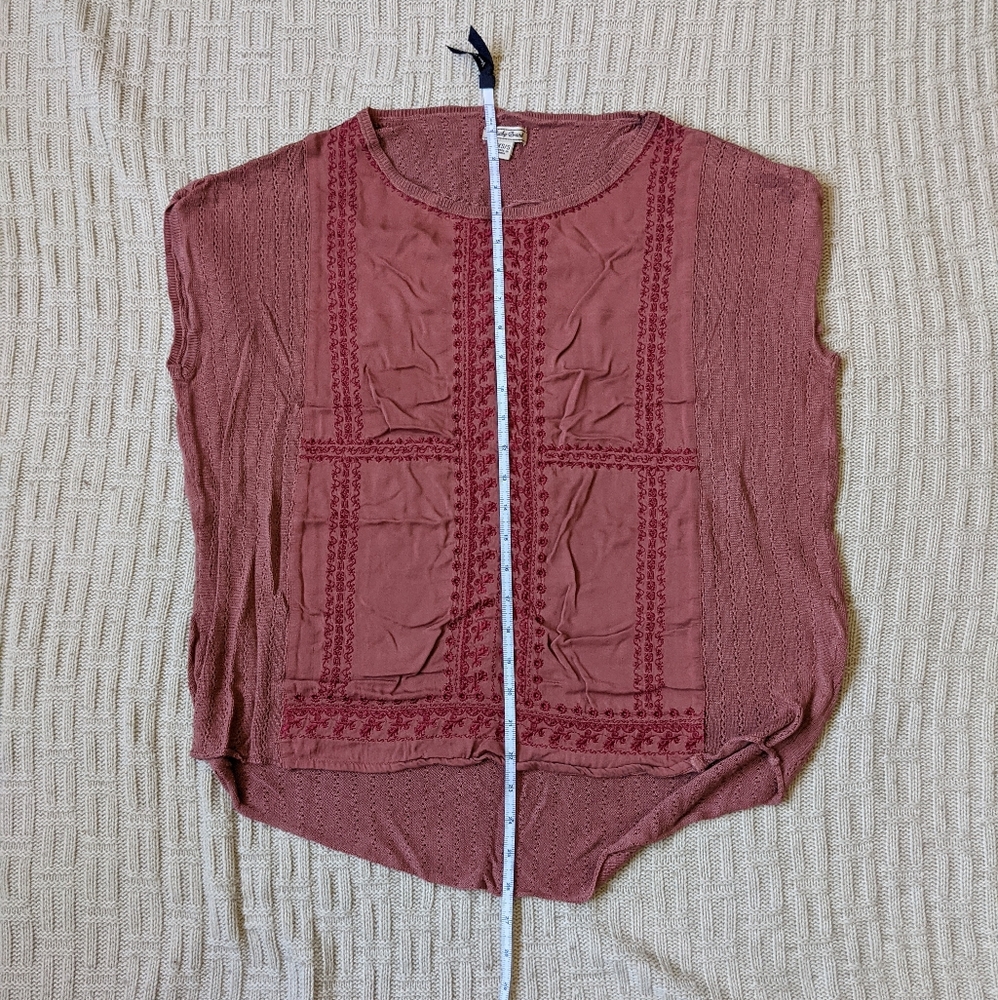 Lucky Brand Pink Women's Top - EUC - Picture 2 of 9